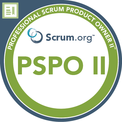 PSPO II, Professional Scrum Product Owner